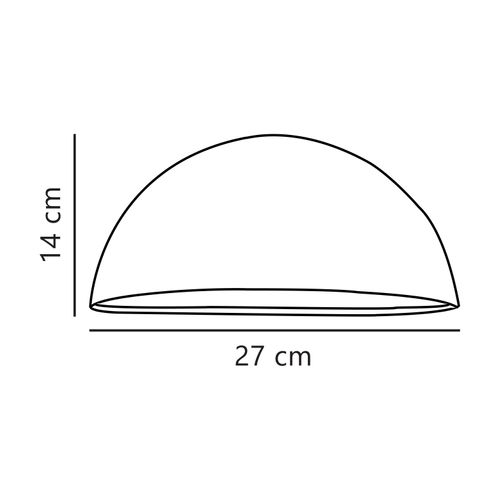 Applique Murale Scorpius Maxi Acier Galvanisé Acier Galvanisé, H.14 - Ip33 - E27 / Extérieur