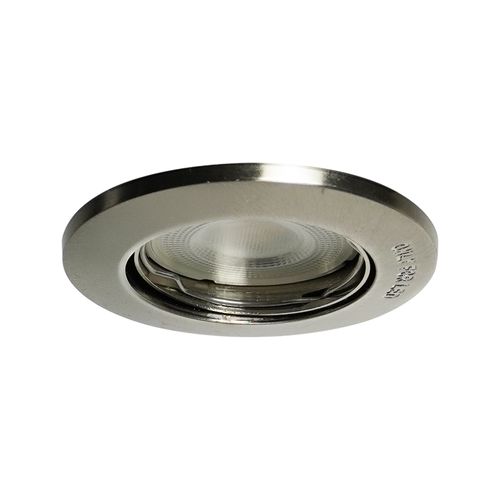 Spot Encastré Luminaire Mixit  Métal Acier Brossé H. 13,5 Ip23 -extérieur