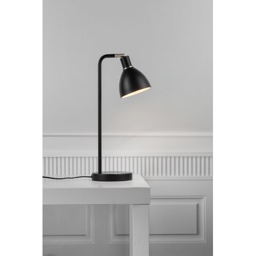 Lampe à Poser Ray Métal Noir, H.46 - Ip20 - E14 / Intérieur