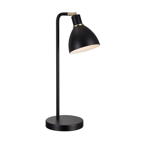 Lampe à Poser Ray Métal Noir, H.46 - Ip20 - E14 / Intérieur