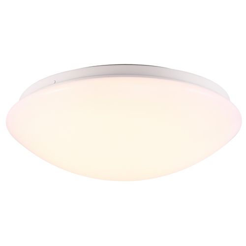 Plafonnier Ask 28 Métal Blanc, H.9.5 - Ip44 - LED Module / Intérieur