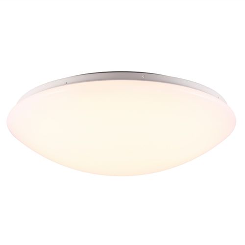 Plafonnier Ask 41 Métal Blanc, H.11.5 - Ip44 - LED Module / Intérieur