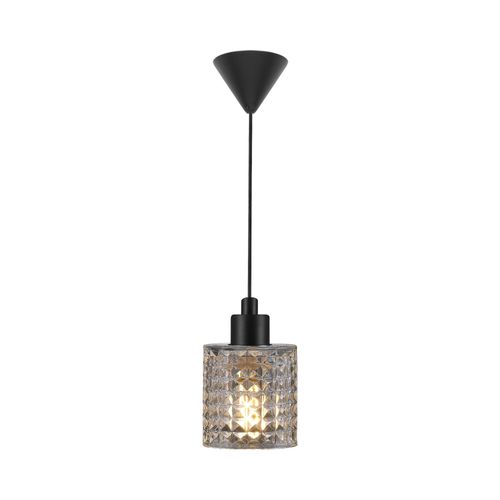 Suspension Hollywood  Verrerie Transparent, H.17.7 - Ip20 - E27 / Intérieur