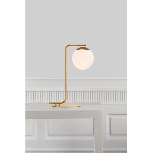 Lampe à Poser Grant  Verrerie Laiton, H.41 - Ip20 - E14 / Intérieur