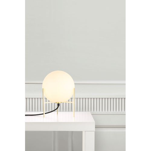 Lampe à Poser Alton 20 Verrerie Laiton, H.29 - Ip20 - E14 / Intérieur