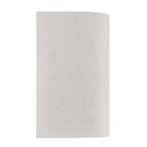 Applique Murale Canto Maxi 2 Aluminium Blanc, H.17.2 - Ip44 - Gu10 / Extérieur