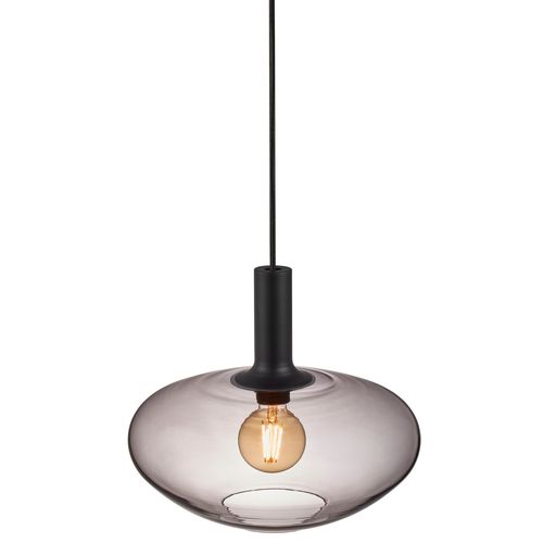 Suspension Alton 35 Verrerie Noir, H.30 - Ip20 - E27 / Intérieur