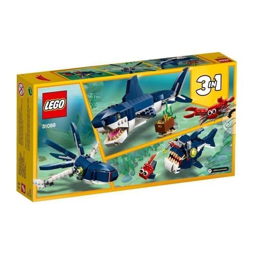 Creator 3en1 31088 Les Creatures Sousmarines