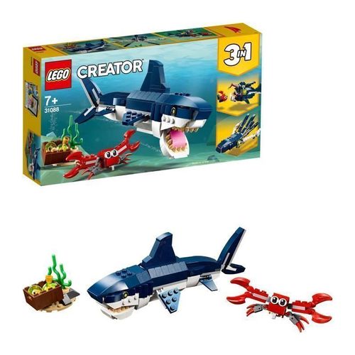 Creator 3en1 31088 Les Creatures Sousmarines