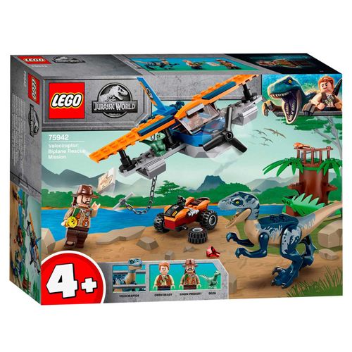 75942 Velociraptor: Biplane Rescue Mission