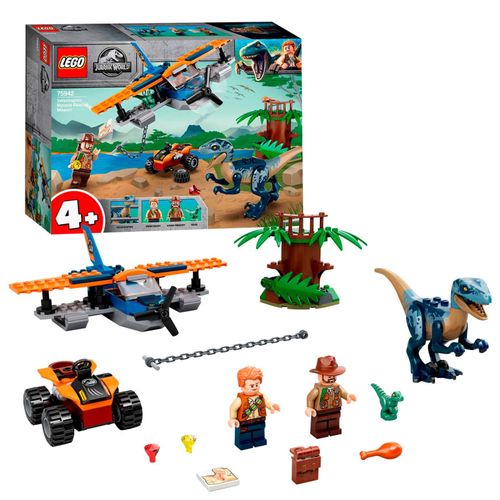 75942 Velociraptor: Biplane Rescue Mission