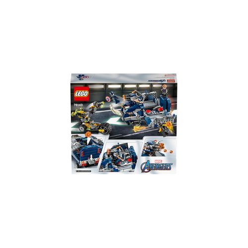 76143 Camion Et Moto Avengers Marvel Super Heroes Jeux Jouets BUT