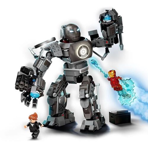 Marvel Iron Man : La Destruction D'iron Monger Figurine Et Jouet De Super Héros