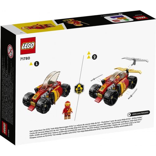 Lego® Ninjago 71780 La Voiture De Course Ninja De Kai Évolution