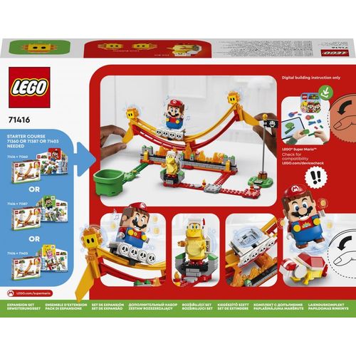 Lego® Super Mario 71416 Ensemble D Extension Le Manège De La Vague De Lave