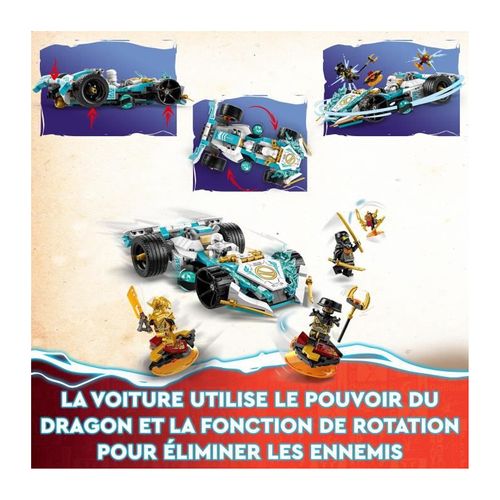 Lego® Ninjago 71791 La Voiture De Course Spinjitzu Le Pouvoir Du Dragon De Zane