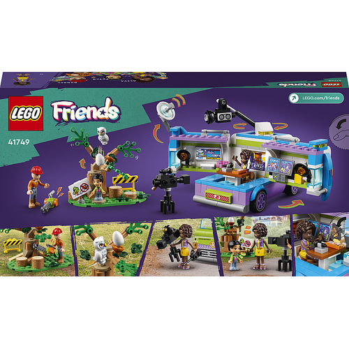 Lego® Friends 41749 Le Camion De Reportage