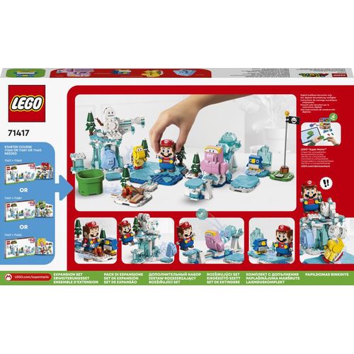 Lego® Super Mario 71417 Ensemble D'extension L Aventure Dans La Neige De Morsinet