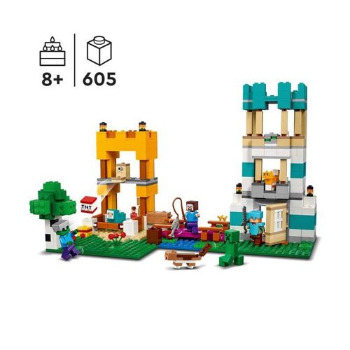 Minecraft 21249 La Boîte De Construction 4.0, Jouets 2en1 Avec