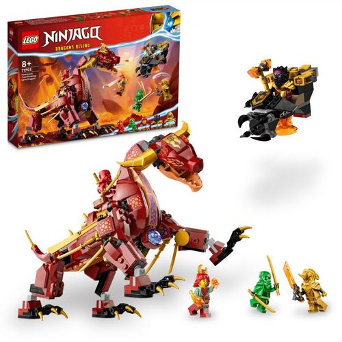 Lego® Ninjago 71793 Le Dragon De Lave Transformable De Heatwave