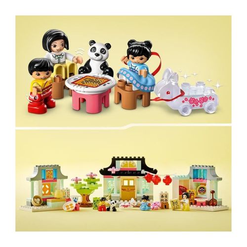 Duplo 10411 Découvrir La Culture Chinoise, Jouet Éducatif, Panda, Briques, Enfants 2 Ans