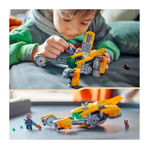 Marvel 76254 Le Vaisseau De Bébé Rocket, Jouet à Construire Les Gardiens De La Galaxie