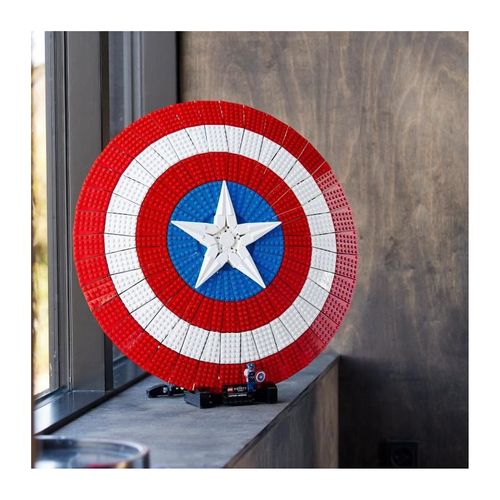 Marvel 76262 Le Bouclier De Captain America, Maquette Avengers Pour Adultes Avec Marteau De Thor