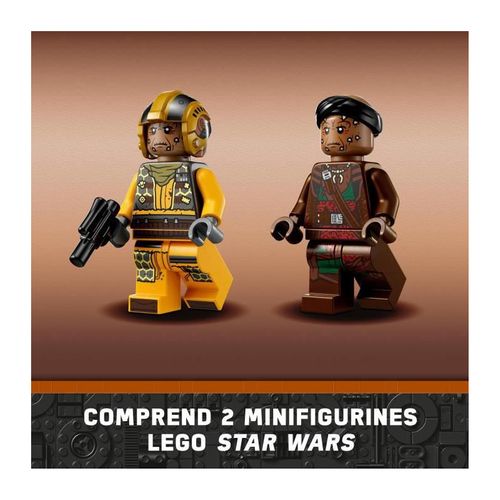 Star Wars 75346 Le Chasseur Pirate, Jouet Avec Minifigurines Pilote Et Vane, Le Mandalorien