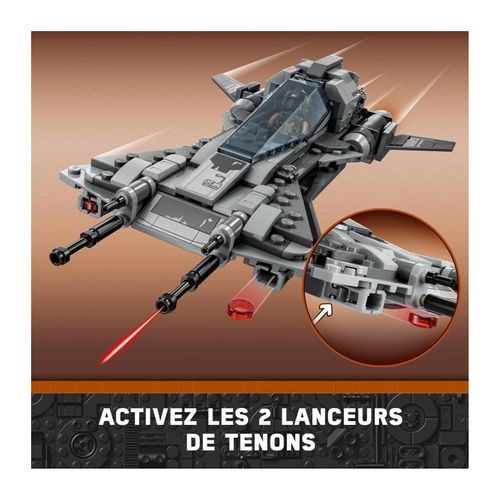 Star Wars 75346 Le Chasseur Pirate, Jouet Avec Minifigurines Pilote Et Vane, Le Mandalorien