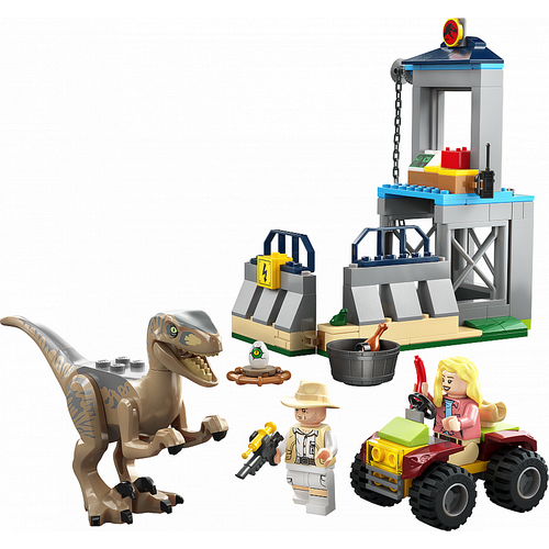 Lego® Jurassic World™ 76957 L Évasion Du Vélociraptor