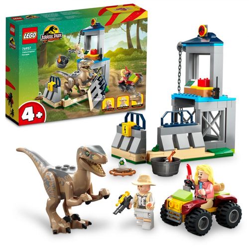 Lego® Jurassic World™ 76957 L Évasion Du Vélociraptor