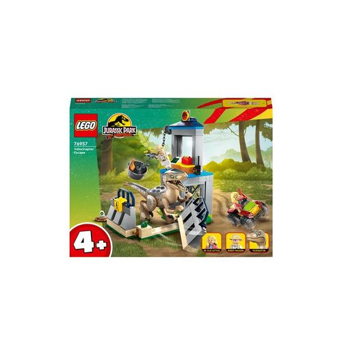 Lego® Jurassic World™ 76957 L Évasion Du Vélociraptor