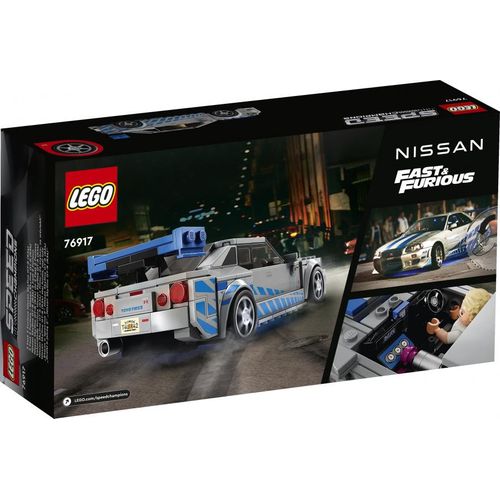 Lego® Speed Champions 76917 Nissan Skyline Gt R R34 2 Fast 2 Furious