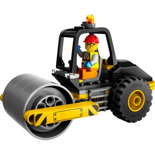 Lego® City 60401 Le Rouleau Compresseur De Chantier