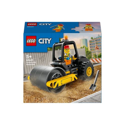 Lego® City 60401 Le Rouleau Compresseur De Chantier