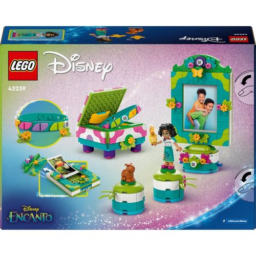 Lego® Disney Classic 43239 Le Cadre Photo Et La Boîte à Bijoux De Mirabel