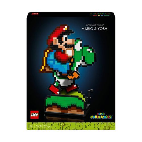 Lego® Super Mario™ 71438 Super Mario World™ Mario Et Yoshi