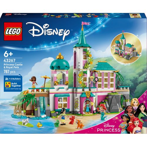Lego® Disney Princess 43267 Le Château Des Princesses Et Les Animaux Royaux