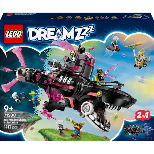 Lego® Dreamzzz™ 71500 Le Sous Marin Requin Des Cauchemars