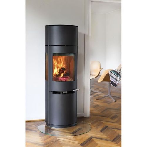 Poêle à Bois 9.7 - 50300 - 6 Kw - Noir