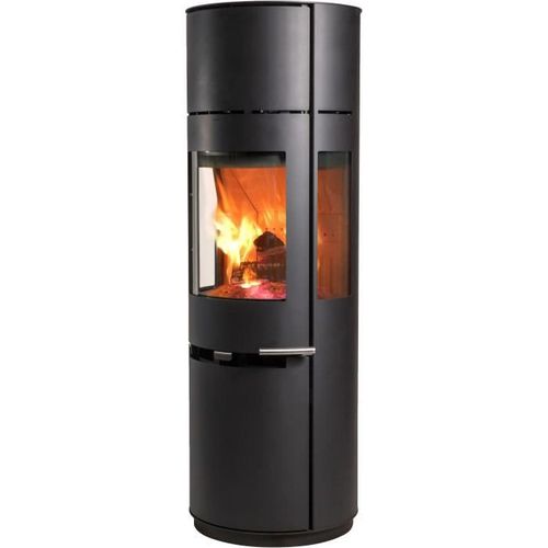 Poêle à Bois 9.7 - 50300 - 6 Kw - Noir