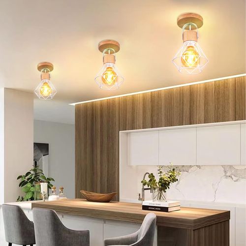 Applique Murale Industrielle Réglable E27 Lampe Murale Interieur Vintage Blanc