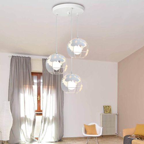 Lampe suspendue lampe de salon rétro lampe de table à manger