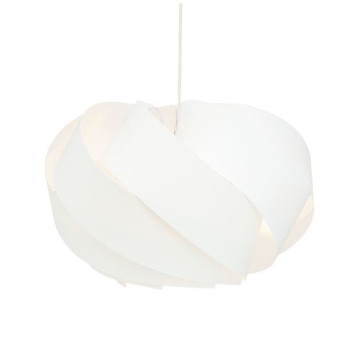 Suspension En Acrylique Et Polycarbonate Blanc, H 35 Cm D 50 Cm - Boleo