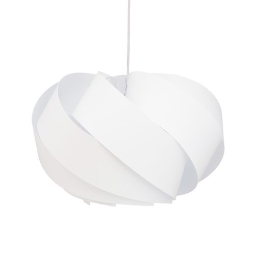 Suspension En Acrylique Et Polycarbonate Blanc, H 35 Cm D 50 Cm - Boleo