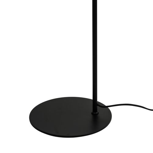 Lampadaire En Métal Noir Mat, H 135 Cm D 15,5 Cm - Cale