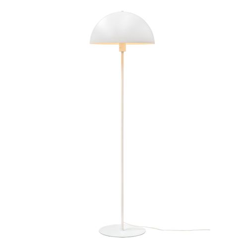 Lampadaire En Métal Blanc Mat, H 140 Cm D 40 Cm - Stockholm