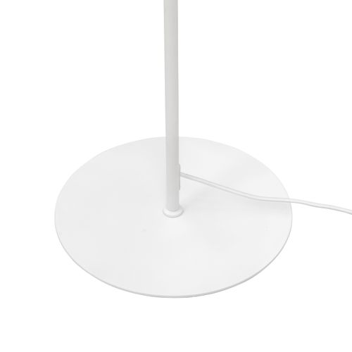 Lampadaire En Métal Blanc Mat, H 140 Cm D 40 Cm - Stockholm