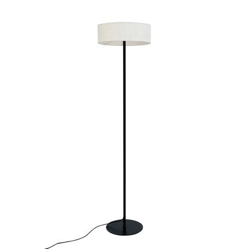 Lampadaire En Métal Et Tissu H150cm D 37cm - Calix