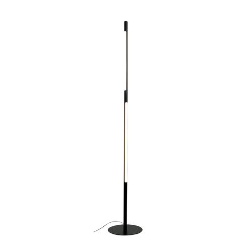 Lampadaire En Métal Noir, H 150 Cm D 26 Cm - Vagner